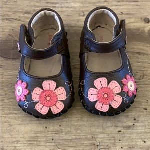 3/$45 Pediped All Leather Baby Shoes
